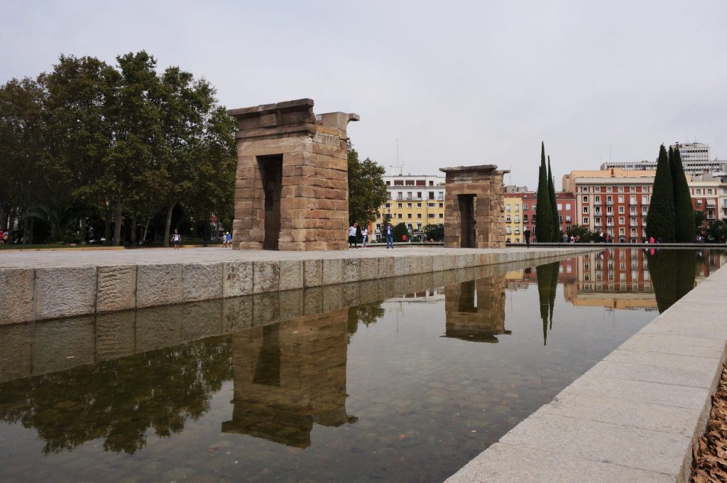 madrid espagne templo de debod