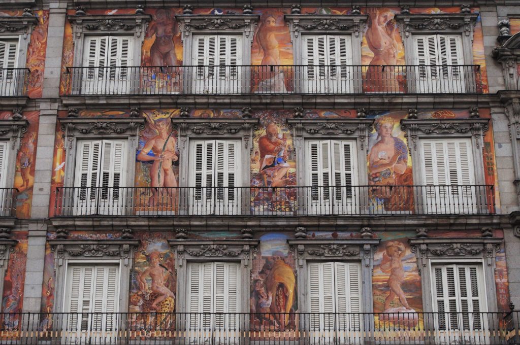 madrid espagne plaza mayor