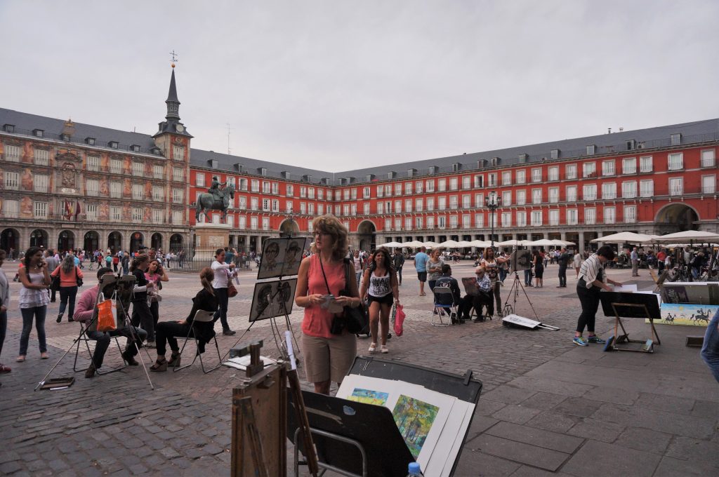 madrid espagne plaza mayor