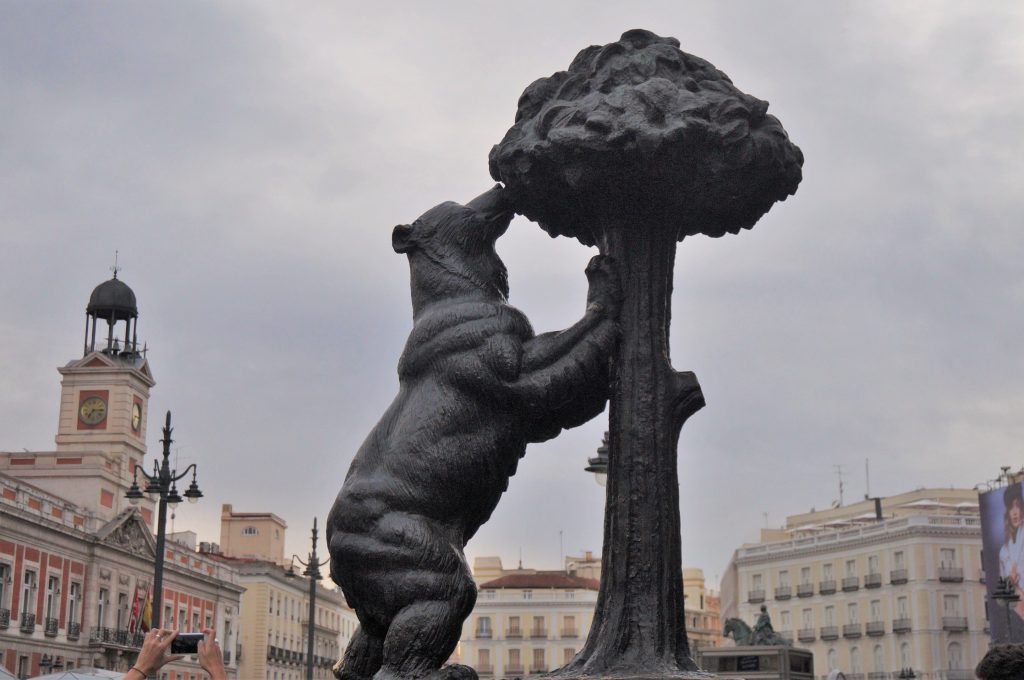 madrid espagne plaza de la puerta del sol