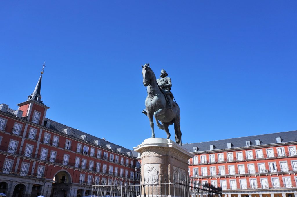 madrid espagne plaza mayor