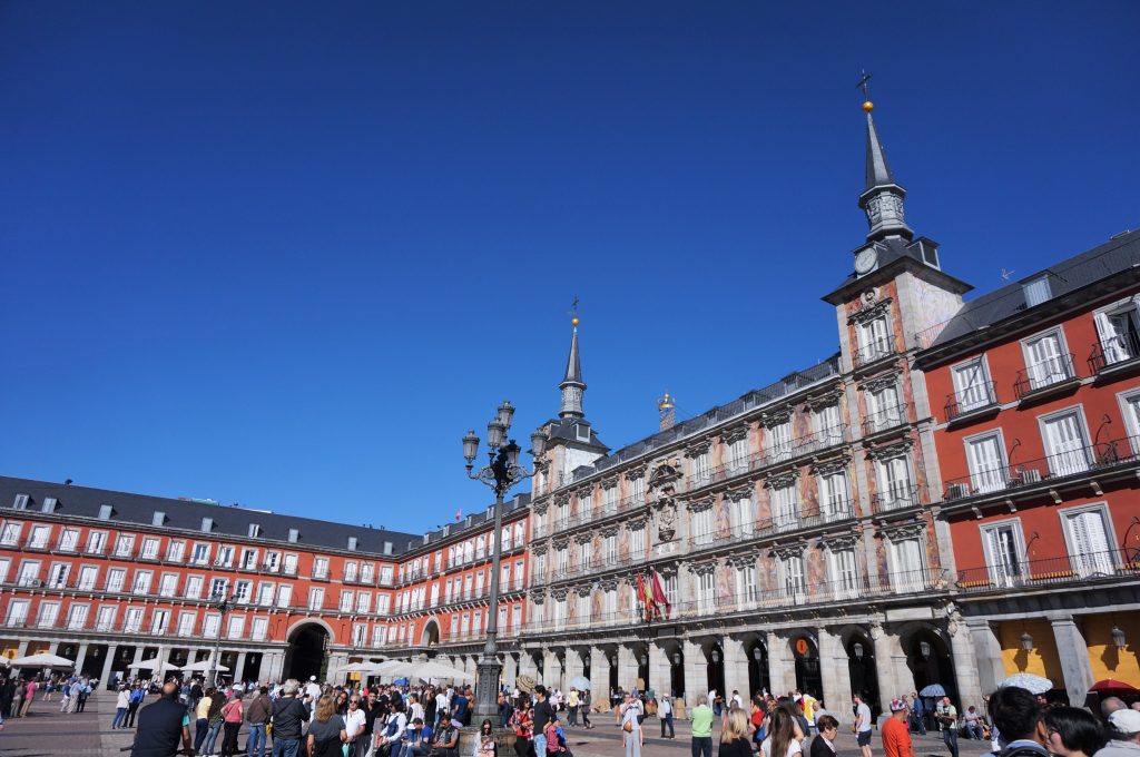 madrid espagne plaza mayor