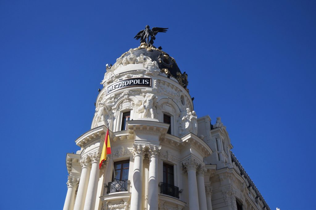 madrid espagne gran via