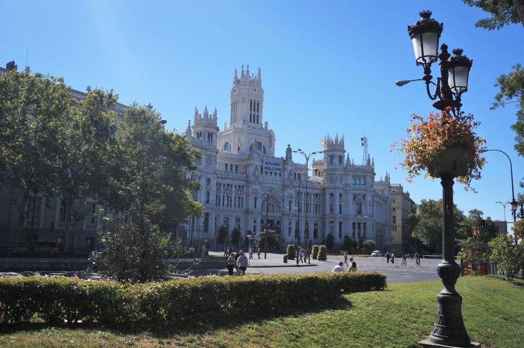 madrid espagne centrocentro palacio de cibeles