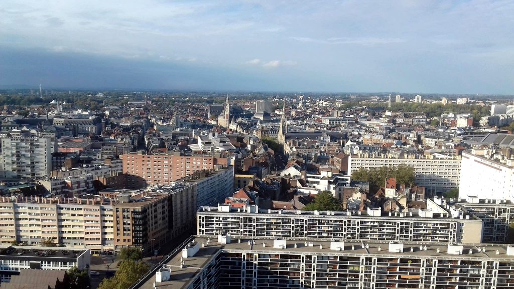 Vue du beffroi lille