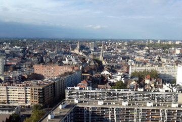 Vue du beffroi lille