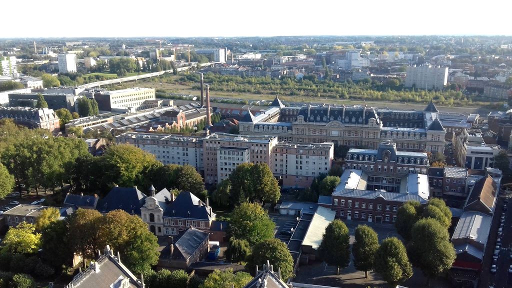 Vue du beffroi lille