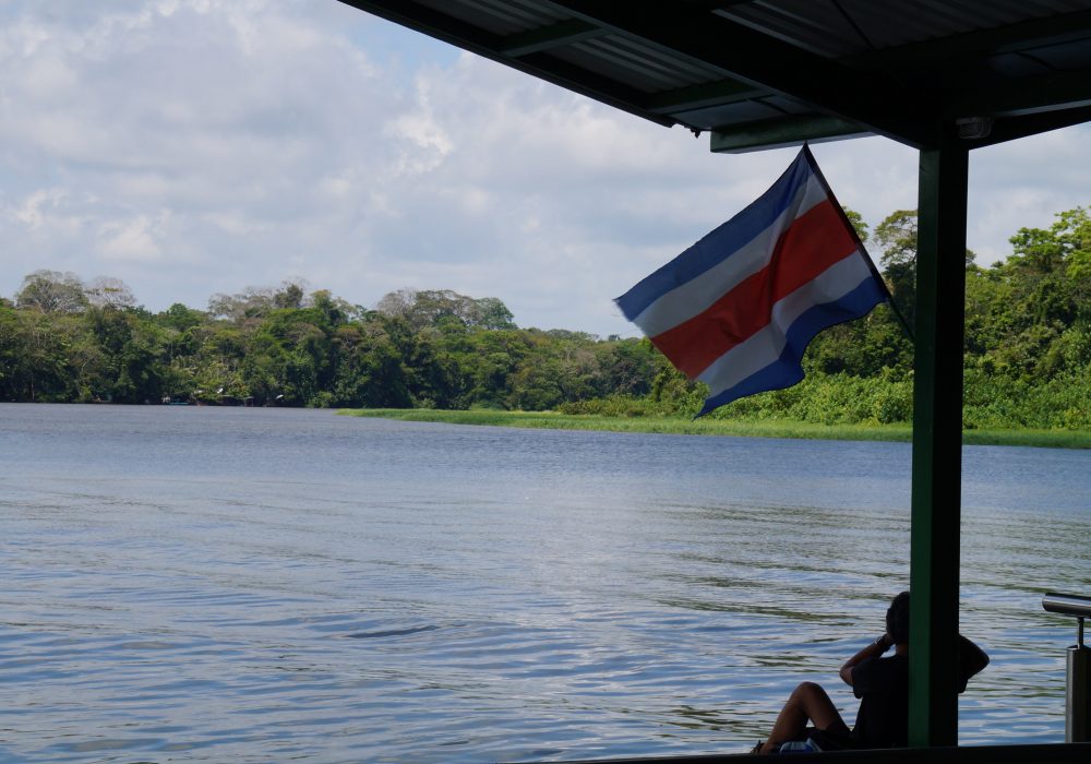 Entrée du parc national de Tortuguero - costa rica