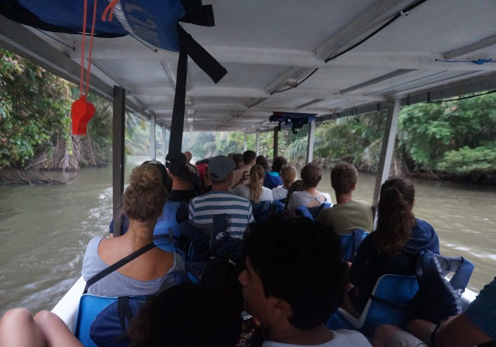 Bateau pour Tortuguero - costa rica