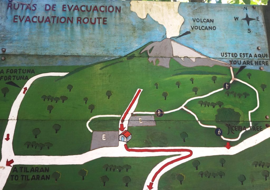 Plan parc naturel volcan arenal costa rica