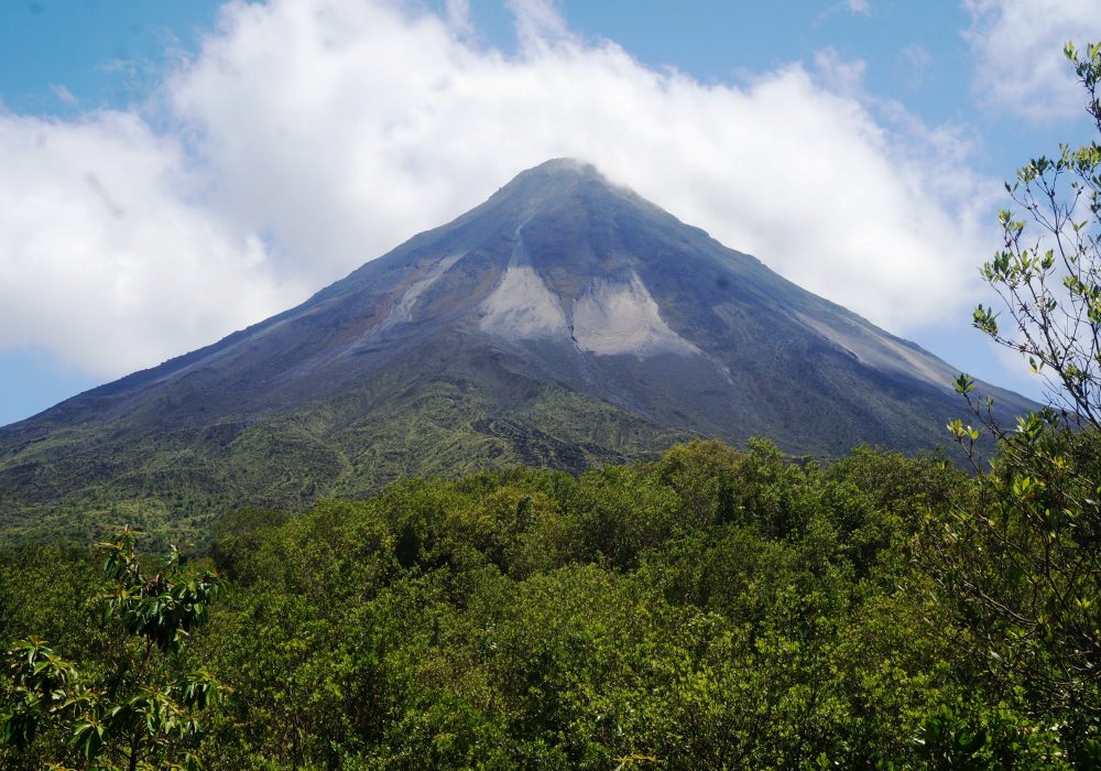 Vue sur le volcan - Parc naturel du volcan Arenal - costa rica