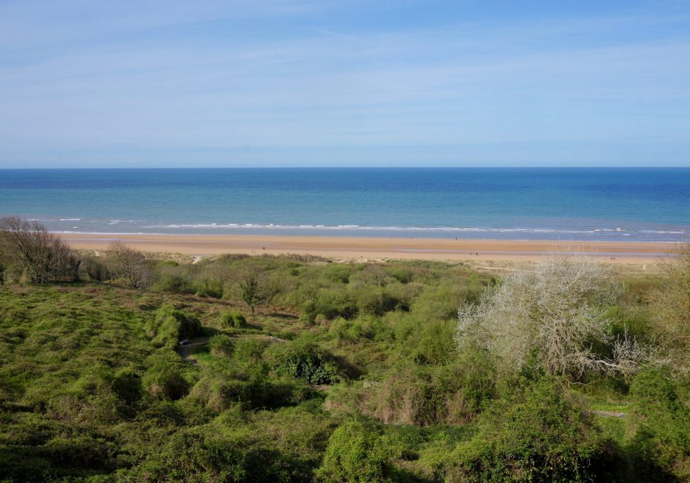 cimetière américain, plages du débarquement normandie