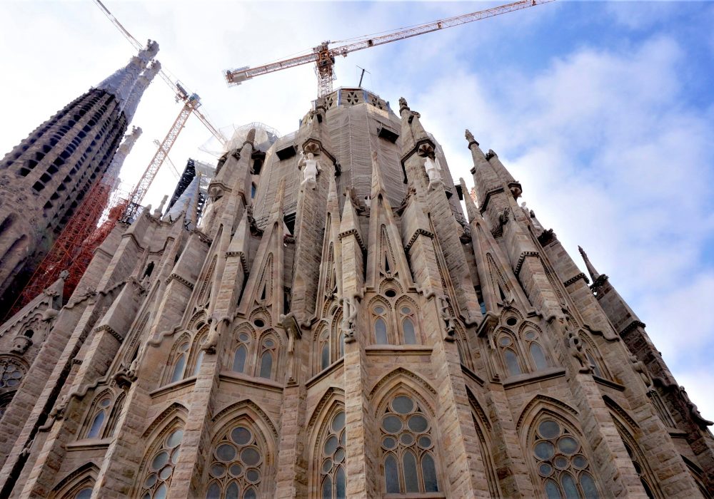 L'abside - Sagrada Familia - Barcelone - Espagne