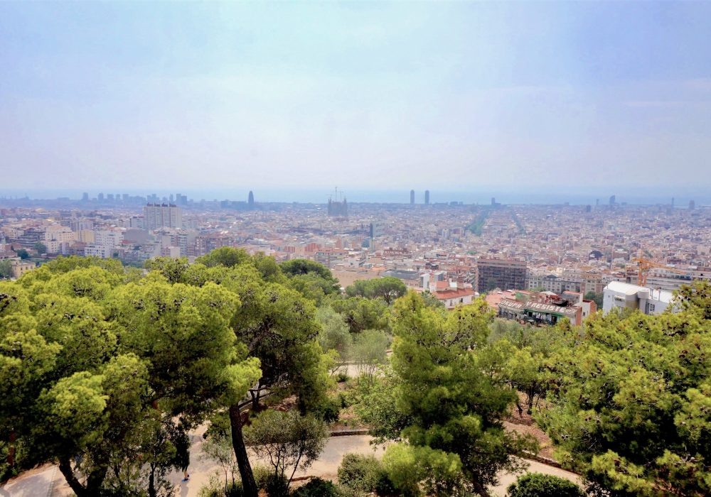 parc guell - barcelone - espagne