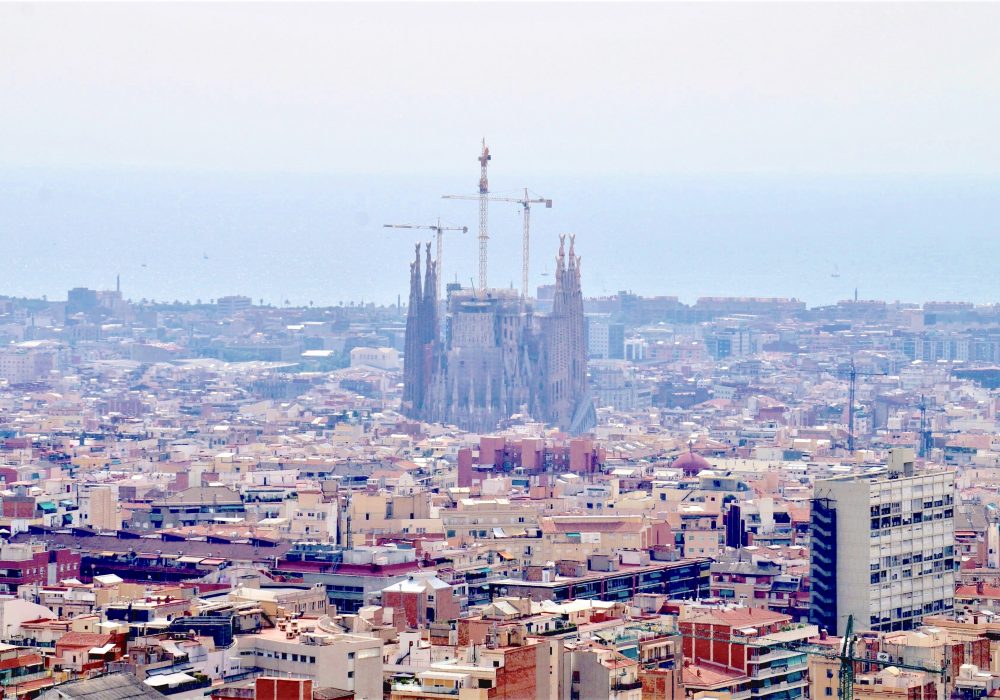 parc guell - barcelone - espagne