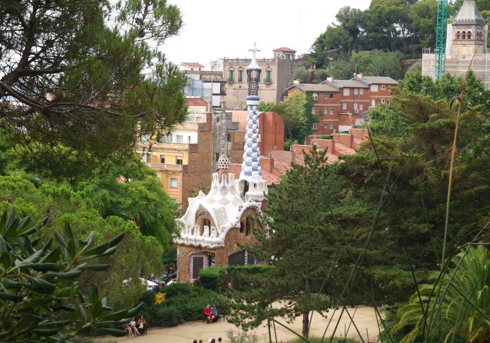 parc guell - barcelone - espagne