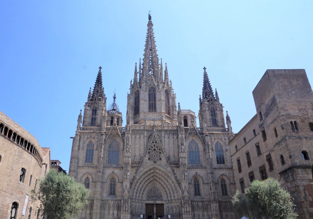 Cathédrale Sainte-Croix, la Seu, Barcelone, Espagne