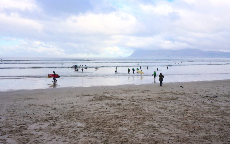 Muizenberg beach, Cape Town, Afrique du Sud