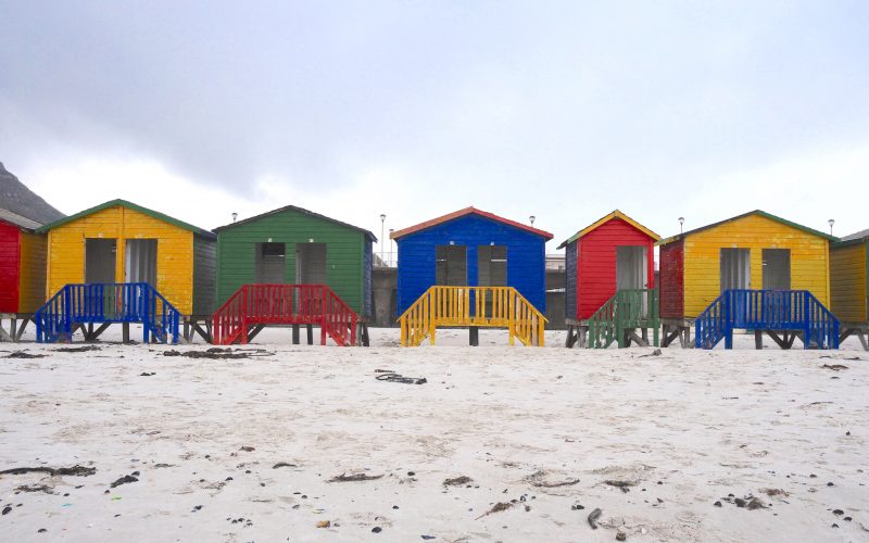 Muizenberg beach, Cape Town, Afrique du Sud