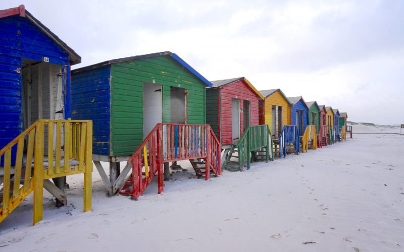 Muizenberg beach, Cape Town, Afrique du Sud