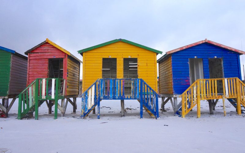 Muizenberg beach, Cape Town, Afrique du Sud