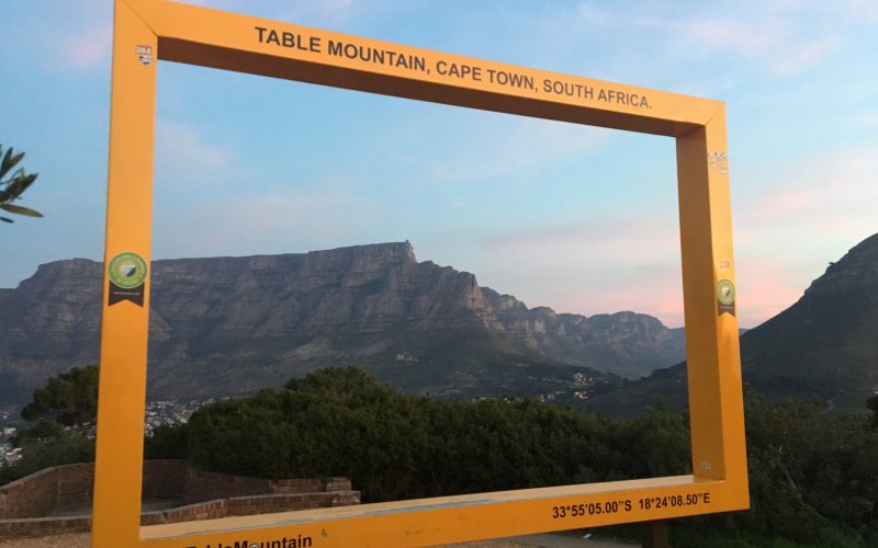 Cape town, signal hill, afrique du sud