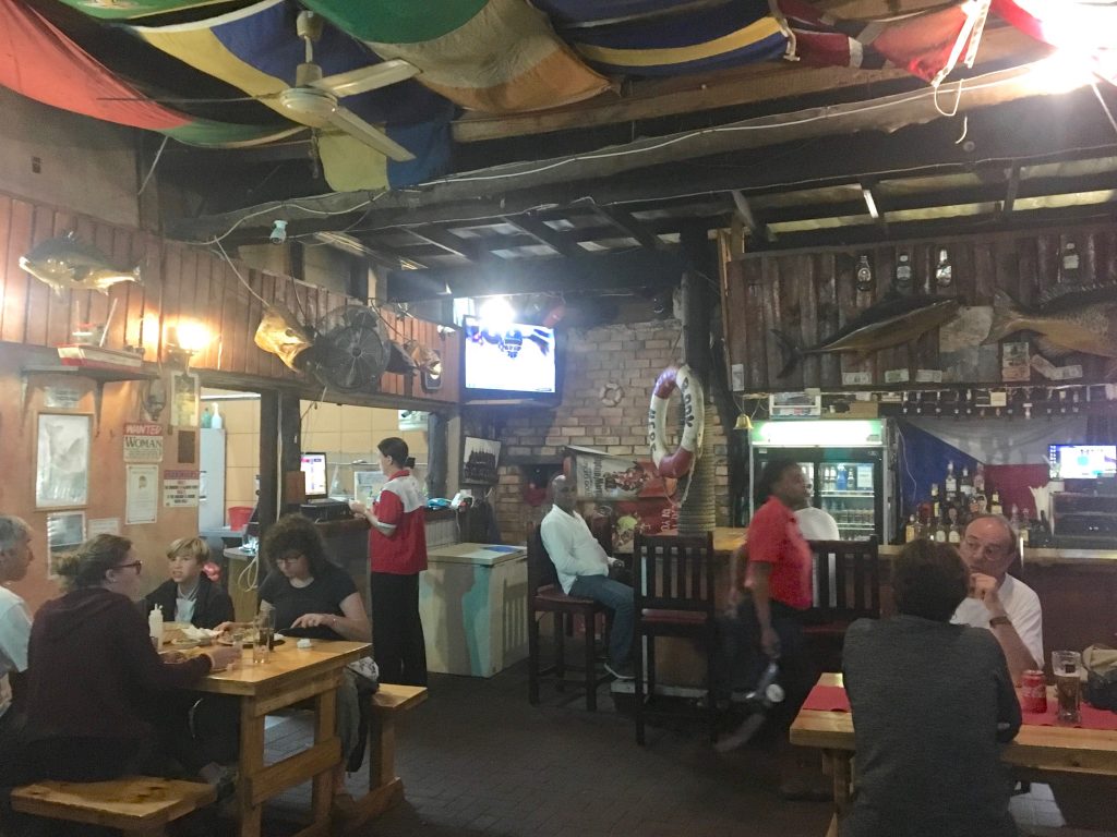 restaurant ste lucia, Fisher's man, afrique du sud