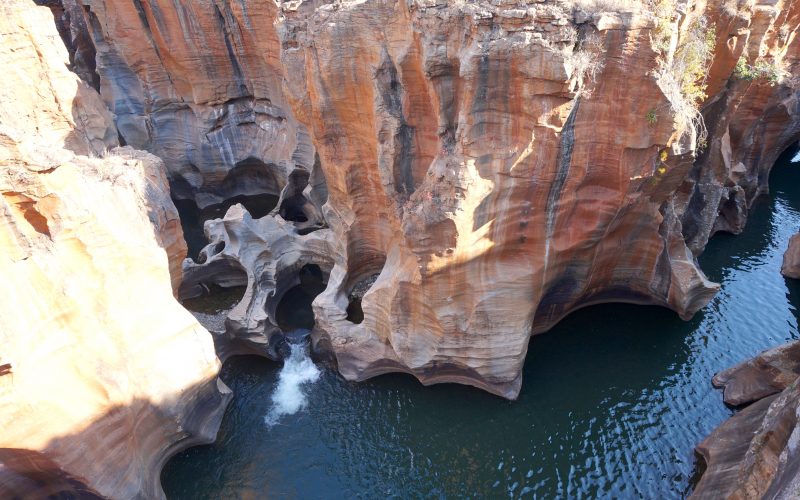 bourke's luck potholes, afrique du sud