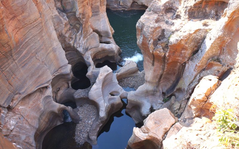 bourke's luck potholes, afrique du sud