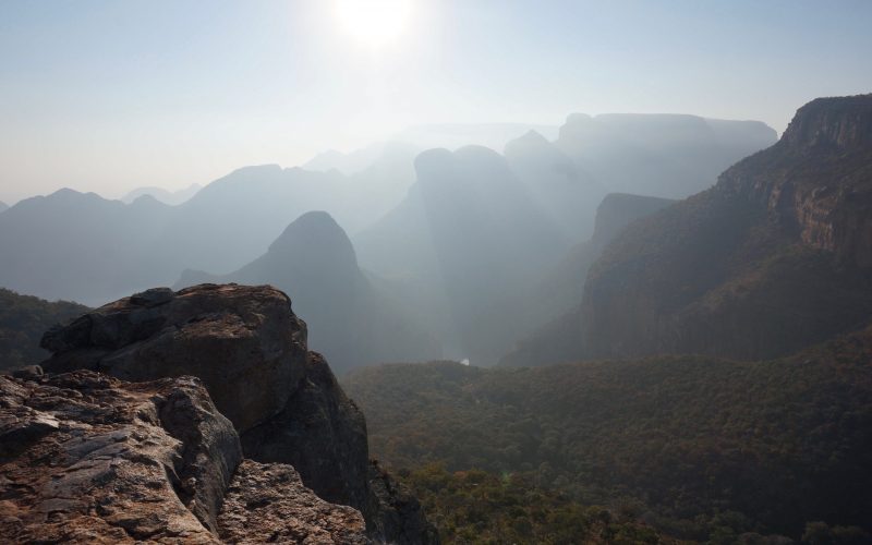 blyde river canyon, three rondavels, afrique du sud