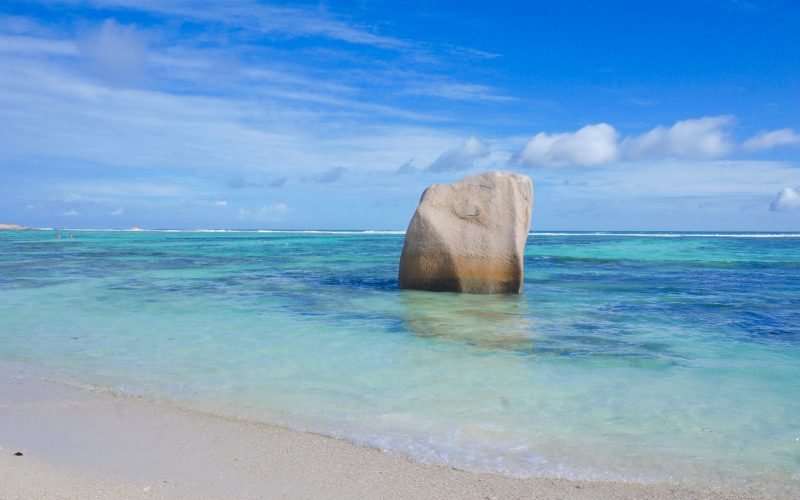 Anse source d'argent, la digue, seychelles