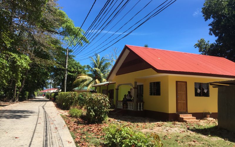 village, la digue, seychelles