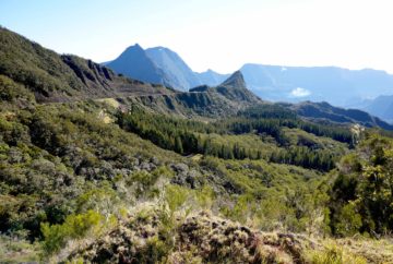 col des boeufs, cirque de mafate, île de la réunion