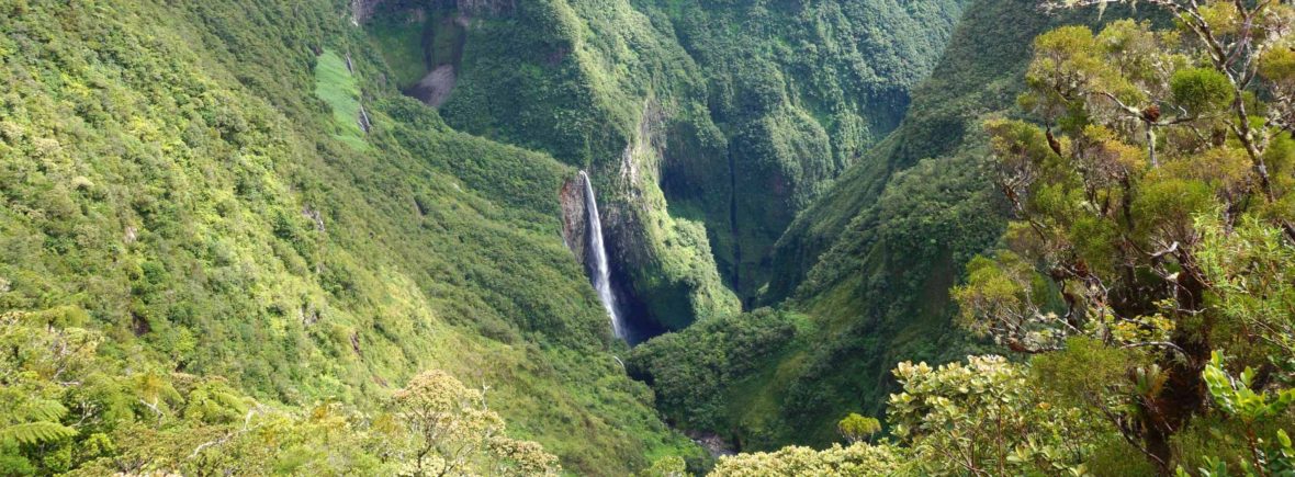 cascade du trou de fer réunion