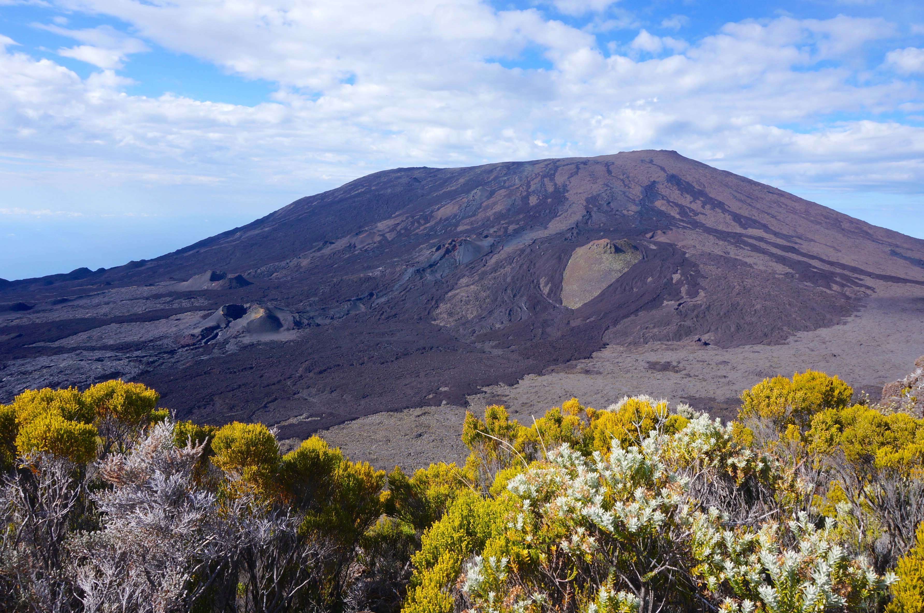 volcan piton de la fournaise, la réunion