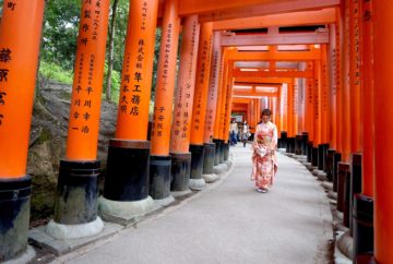 kyoto, fushimi-inari, japon