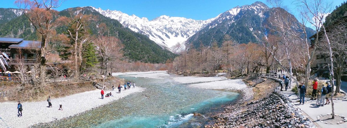 kamikochi, japon