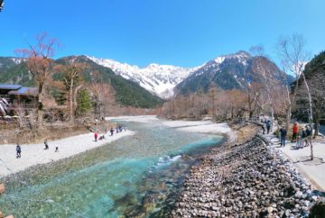 kamikochi, japon