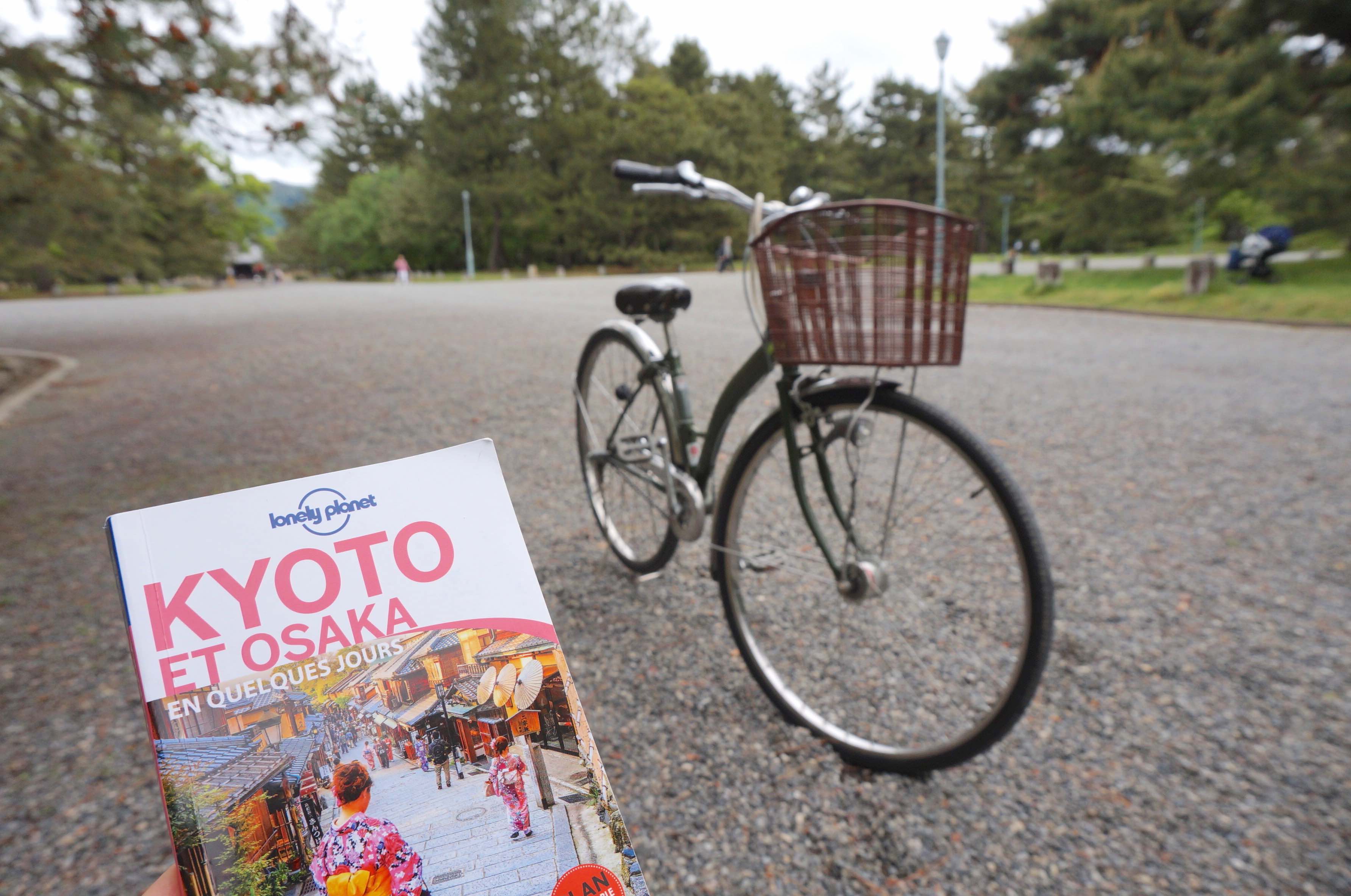 kyoto en vélo, japon