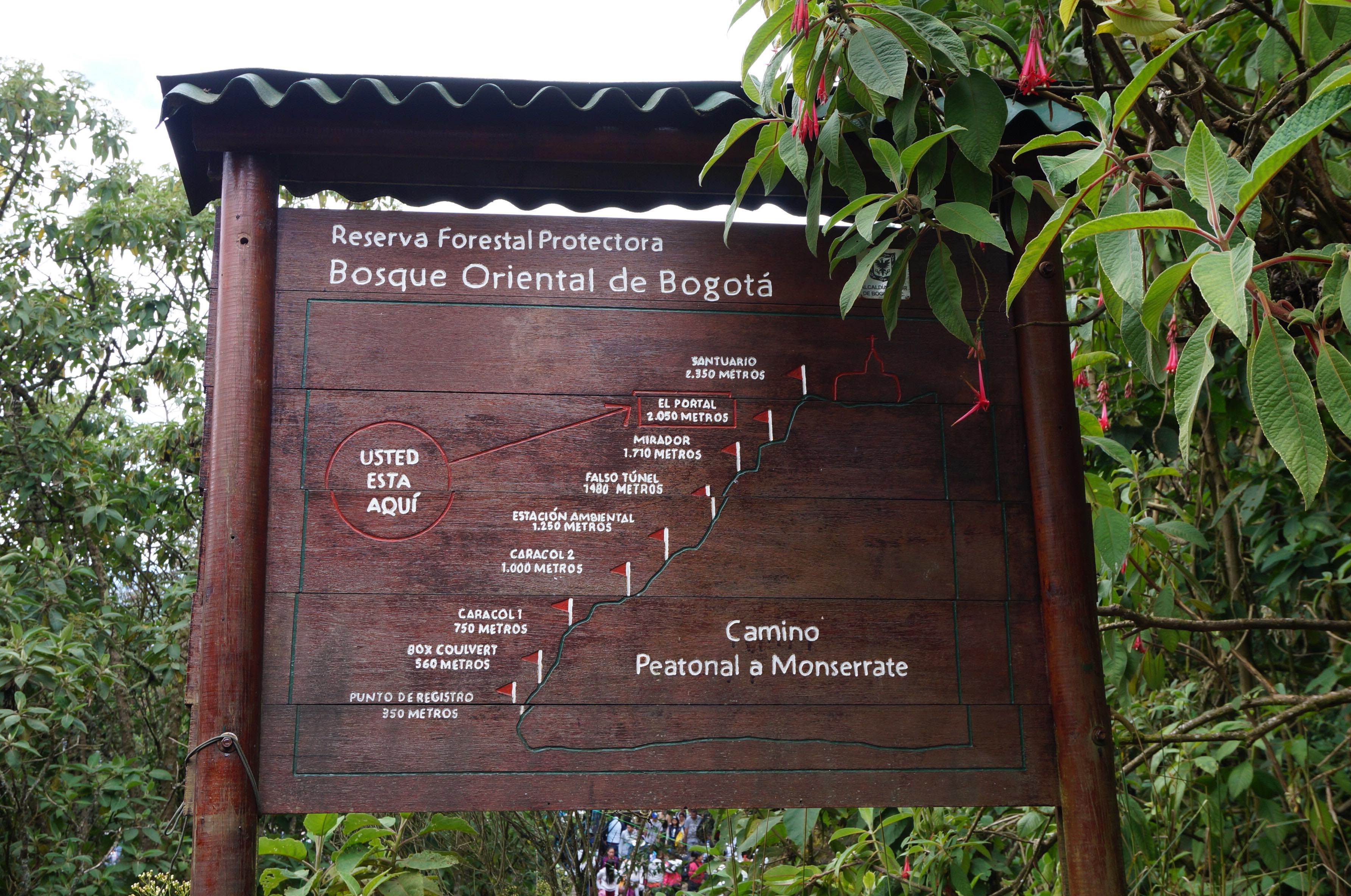 cerro de monteverde, colombie, bogota