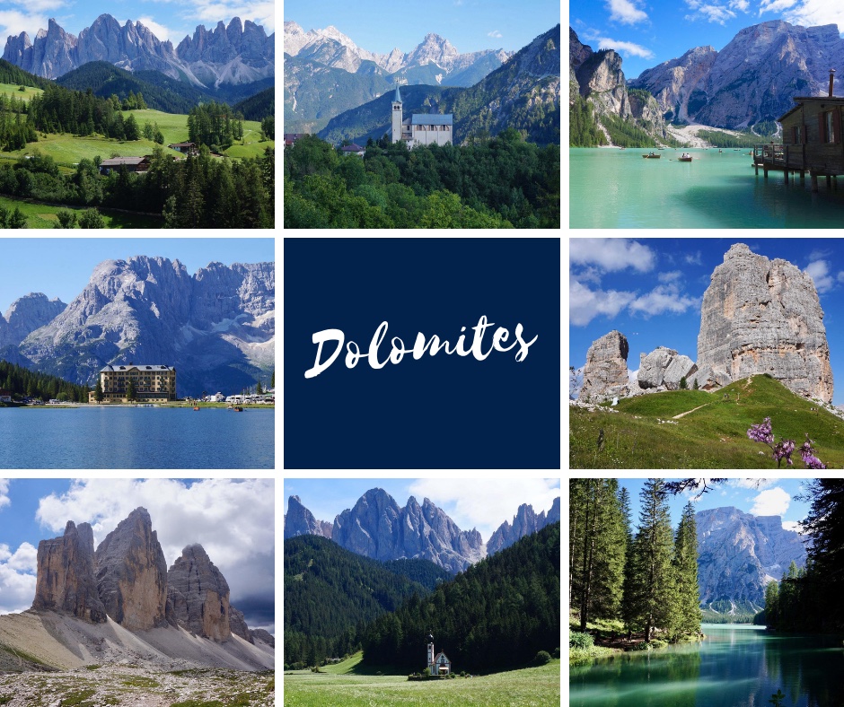 les dolomites