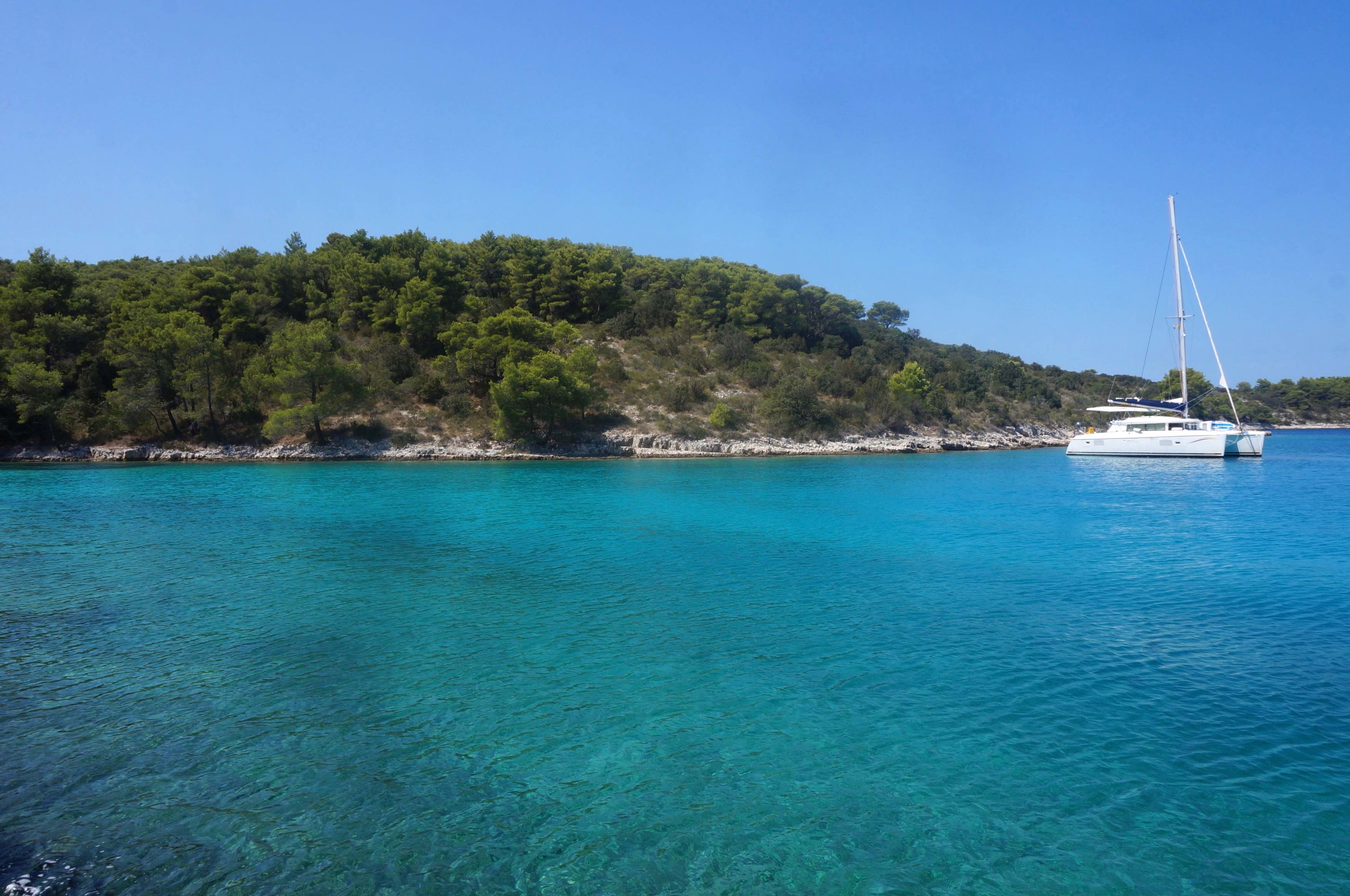 île de hvar, croatie, presqu'île de Kabal