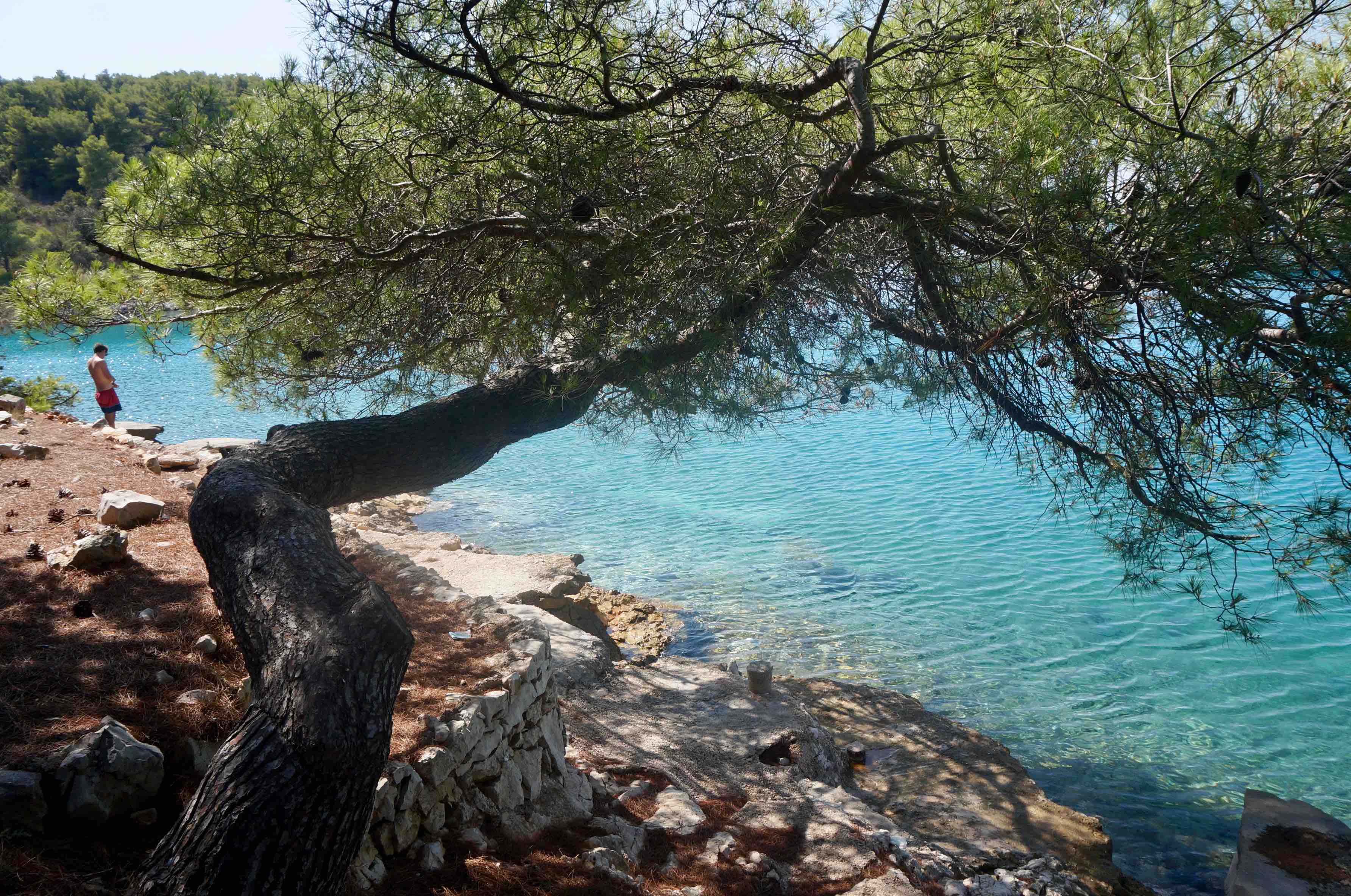 île de hvar, croatie, presqu'île de Kabal