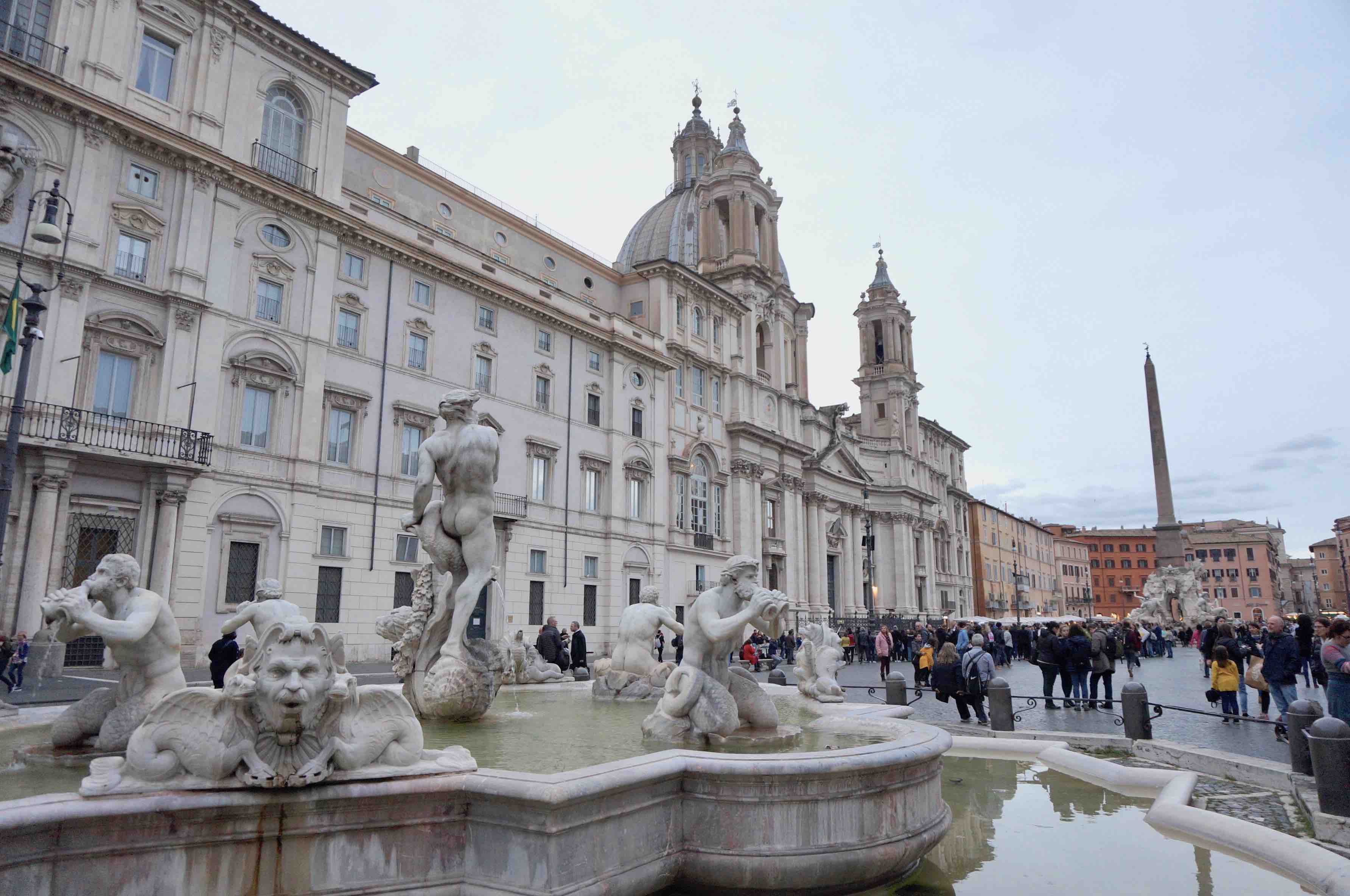 piazza navona, rome, italie