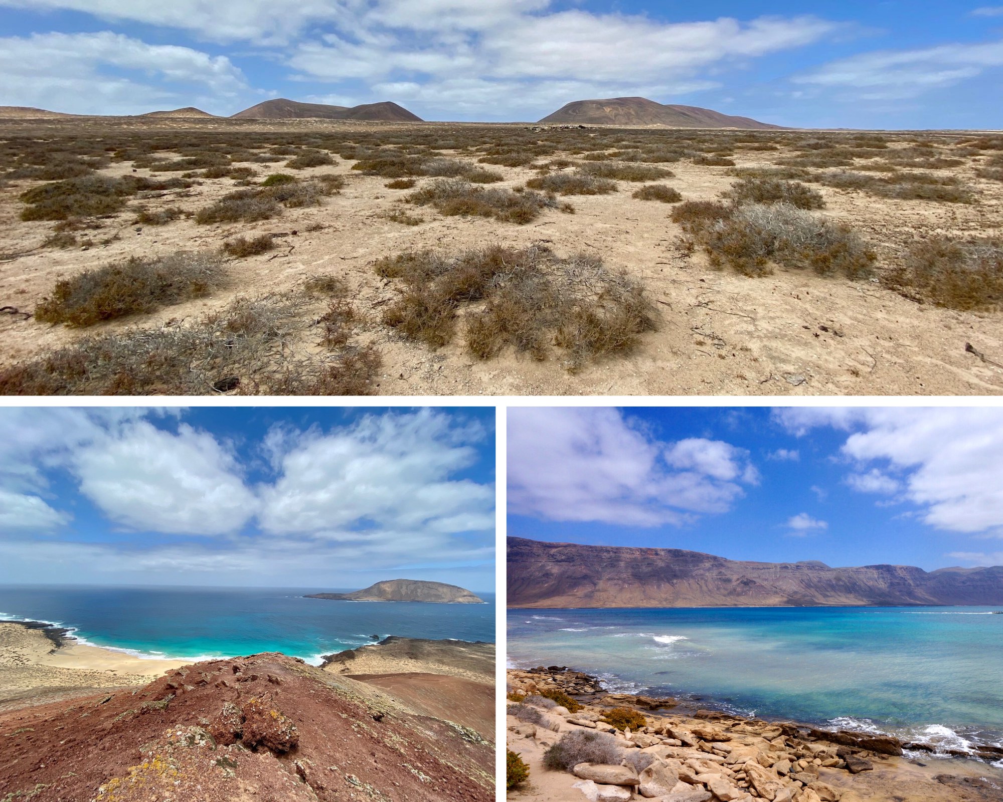 lanzarote, ile de la graciosa, canaries