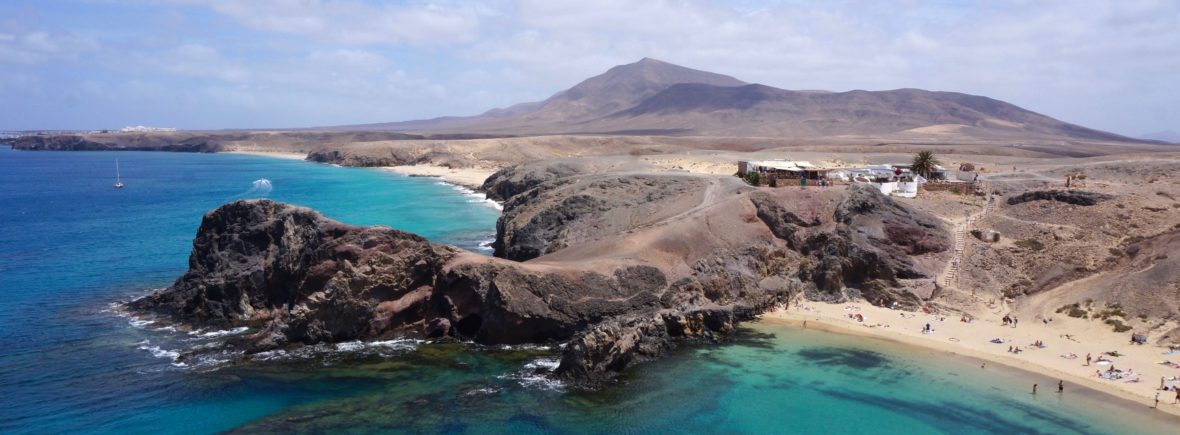 lanzarote, playa papagayo, canaries