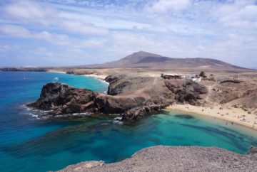 lanzarote, playa papagayo, canaries