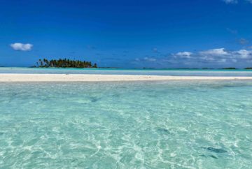 Rangiroa, lagon bleu, polynésie française