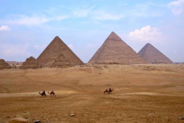 Pyramides de gizeh, Caire, Egypte