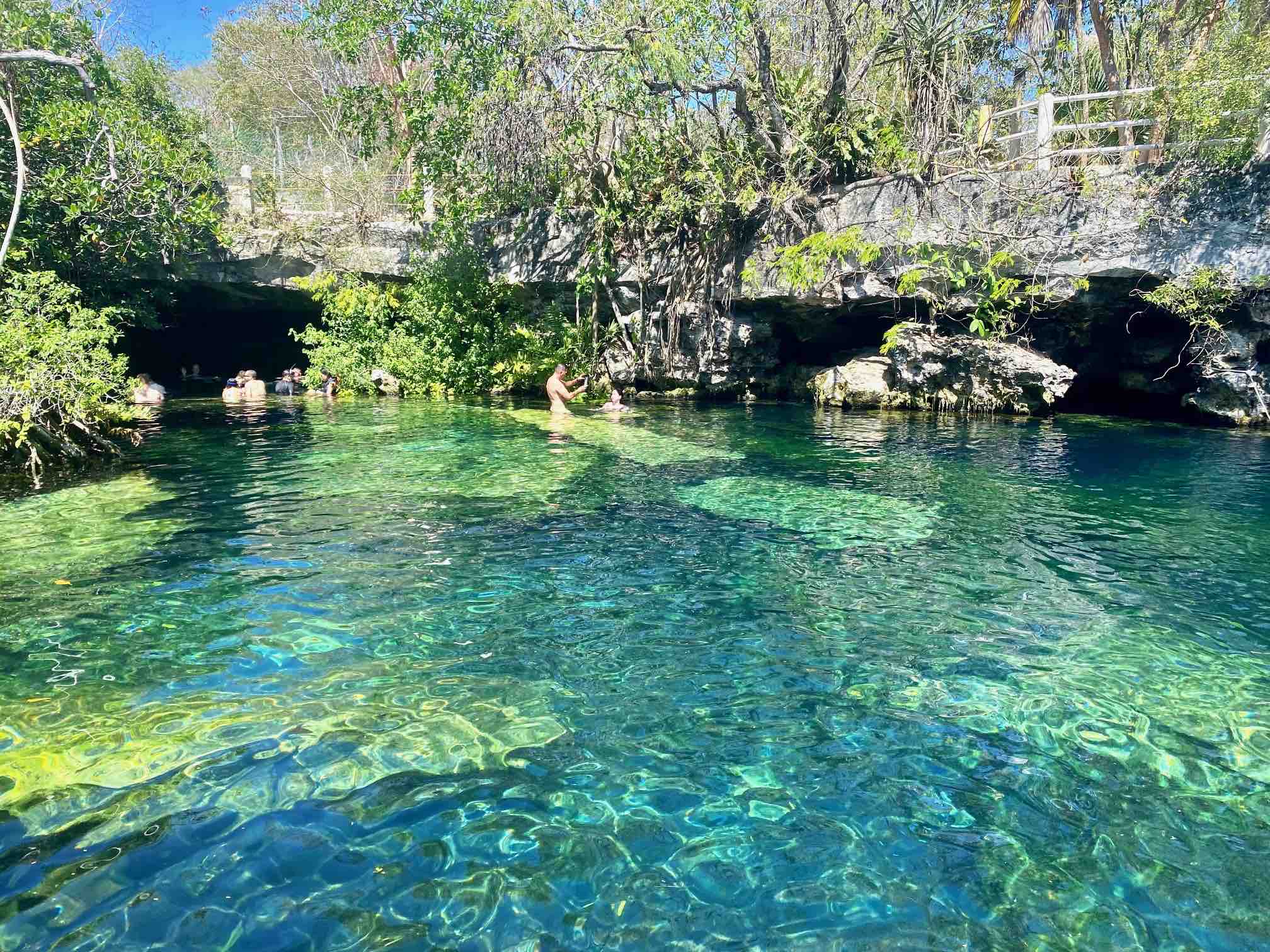 Cenote cristalinos, Playa del carmen, mexique, yucatan